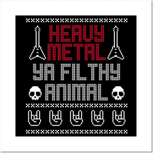 Heavy Metal Ya Filthy Animal Posters and Art